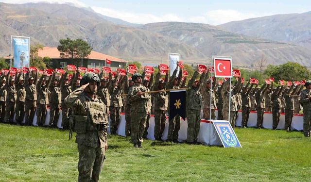 Erzincan'da 59. Tugay'da yemin töreni