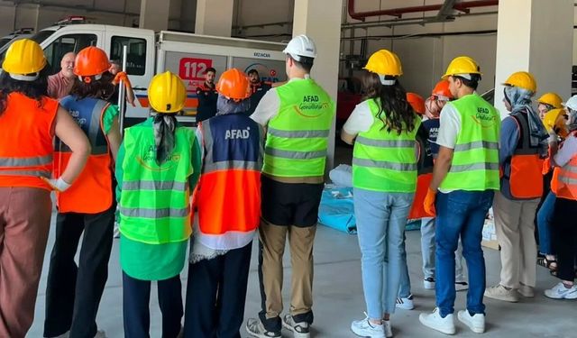 Erzincan'da Destek AFAD Gönüllü Eğitimi düzenlendi