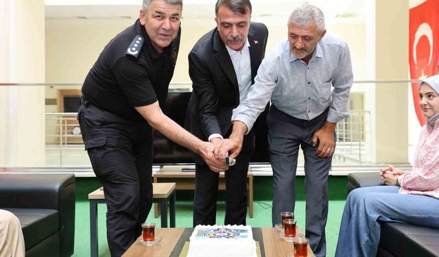 Erzurum'da emekli olan polislere vefa