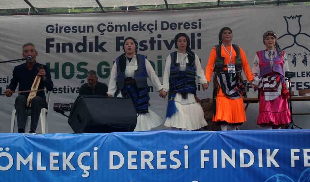 Fındık üreticileri hasat öncesi festivalde buluştu