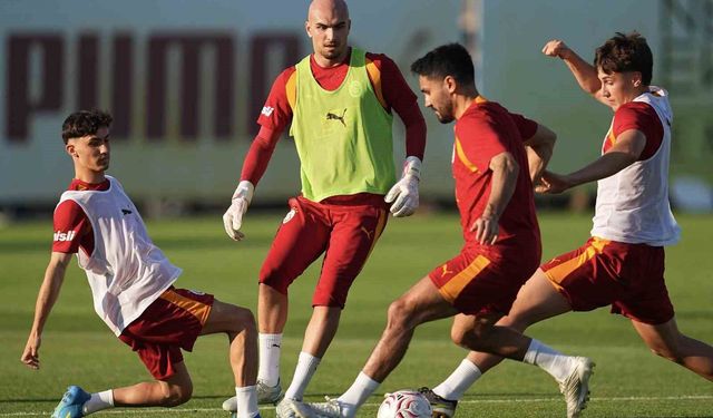 Galatasaray, günü çift antrenmanla tamamladı