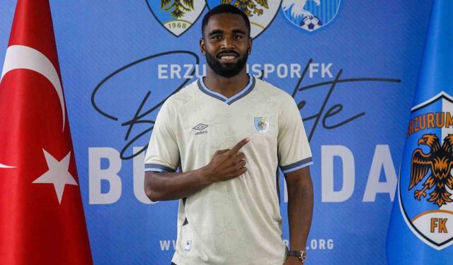 Gyrano Kerk, Erzurumspor FK'nın ikinci Surinamlı futbolcusu oldu