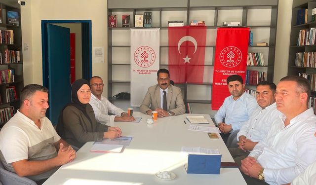 Hakkari'de kütüphaneler arası eşgüdüm toplantısı Esendere'de gerçekleştirildi