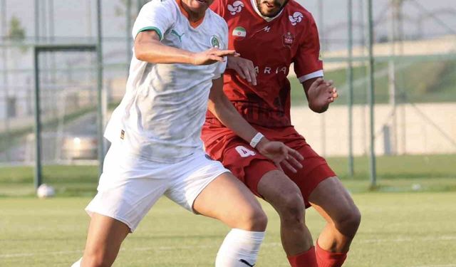 Hazırlık maçı: Alanyaspor: 0 - Perspolis: 1