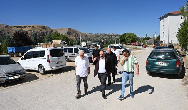 İnönü'de bakım, onarım ve çevre düzenleme çalışmaları