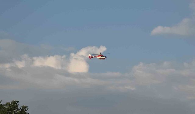 Kalp hastası ambulans helikopterle Van'a getirildi