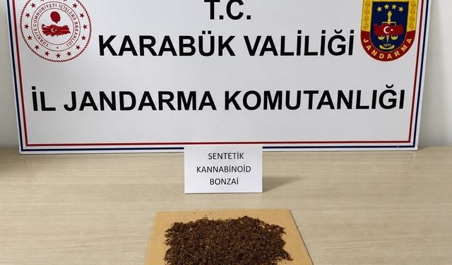 Karabük'te uyuşturucu operasyonu