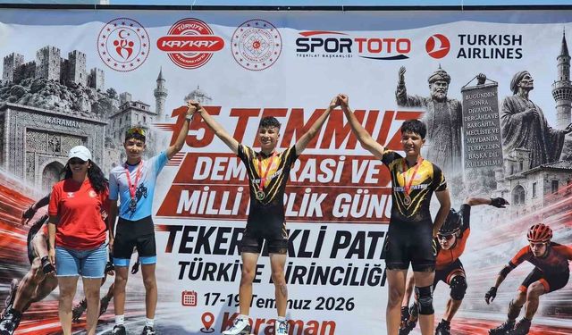 Kayserili patencilerden Karaman'da 7 madalya