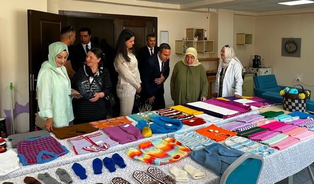 Kemah Huzurevi sakinleri Semiha Yıldırım ile buluştu
