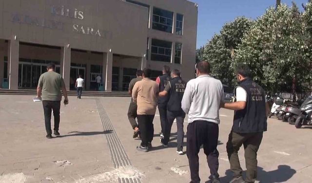 Kilis merkezli 3 ilde DEAŞ operasyonu: 40 şüpheli yakalandı, 7'si tutuklandı