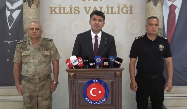 Kilis'te 3 ayda 138 terör operasyonu, 2 organize suç çetesi çökertildi