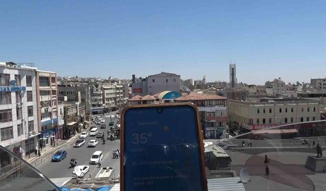 Kilis'te kavurucu sıcaklar etkisini sürdürüyor