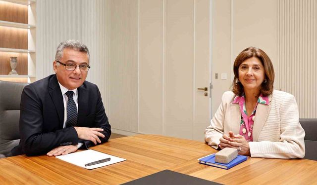 KKTC Cumhurbaşkanı Erhürman, BM Temsilcisi Cuellar ile görüştü