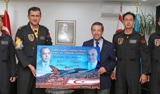 KKTC Dışişleri Bakanı Ertuğruloğlu: 'Türk F-16'ları ile büyük gurur duyuyoruz'