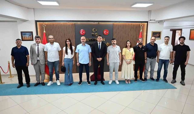 MAGYED, Nusaybin Kaymakamı Temurci ile bir araya geldi