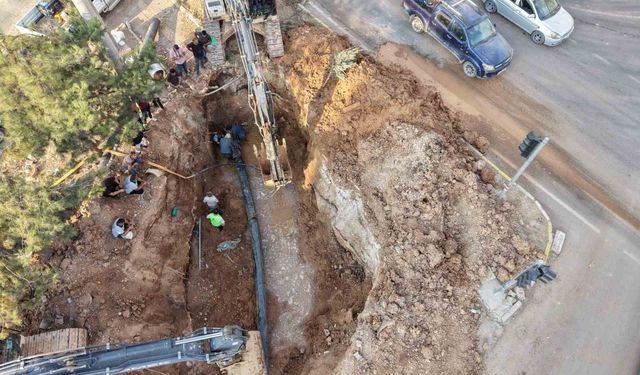 Mardin'de 14 mahallenin içme suyu hattı yenilendi