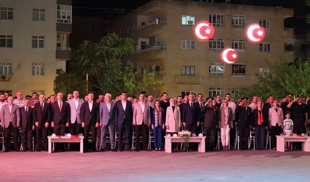 Mardin'de 15 Temmuz Demokrasi ve Milli Birlik Günü anma programı düzenlendi