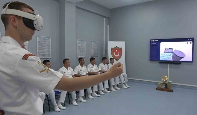 Mavi Vatan'ın astsubay adayları yeni nesil teknolojilerle yetiştiriliyor