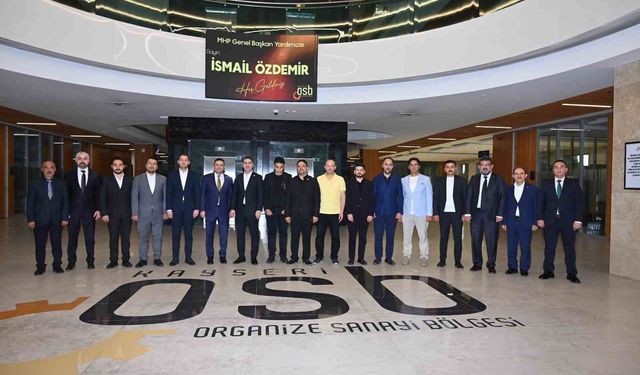 MHP Genel Başkan Yardımcısı Özdemir, Kayseri OSB'yi ziyaret etti