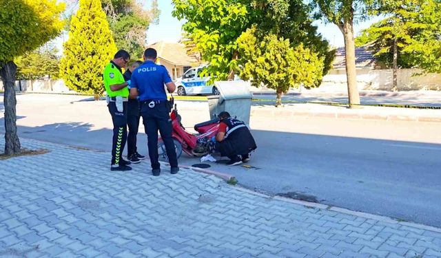 Motosiklet üzerinde kalp krizi geçiren adam hayatını kaybetti