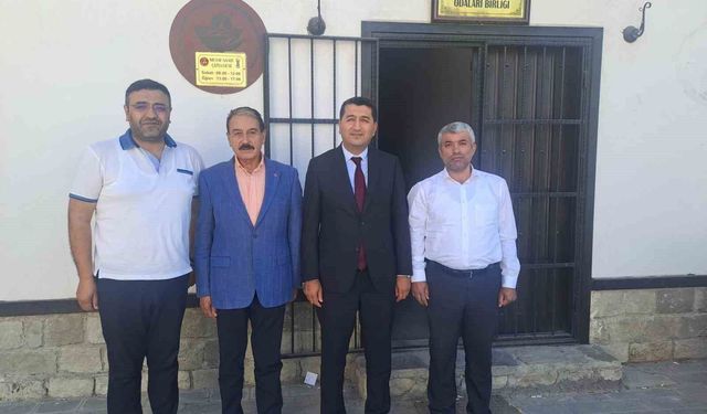 MTSO Başkan Adayı Boyraz'dan MESOB'a ziyaret