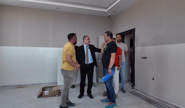 NÖHÜ Spor Bilimleri Fakültesi'nin yeni binası eğitim öğretime hazırlanıyor