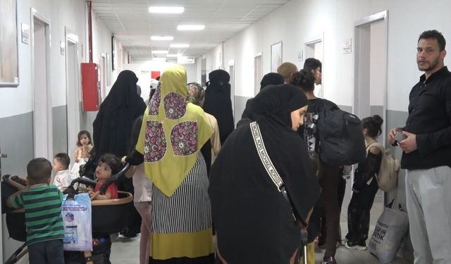 Öncüpınar'da Suriyelilerin gönüllü geri dönüş mesaisi devam ediyor