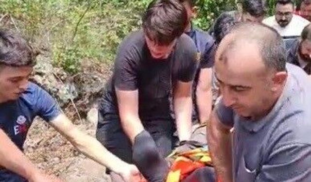 Osmaniye'de içme suyu çalışmasında düşen işçi yaralandı