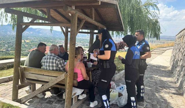 Polis vatandaşları yangınlar konusunda uyardı