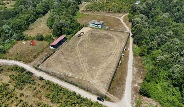 Sakarya'da iki futbol sahası FIFA standartlarında yenileniyor