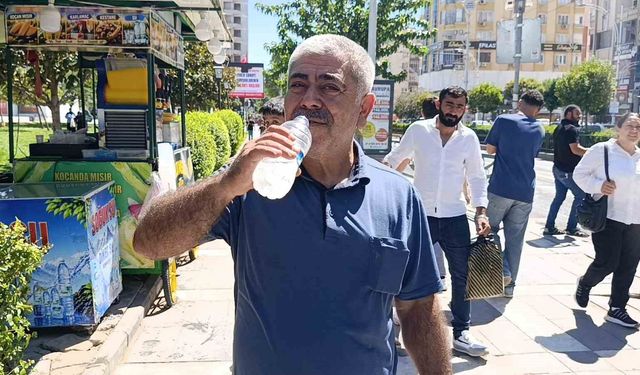 Şanlıurfa'da termometreler 48 dereceyi gösterdi