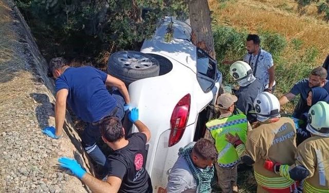 Şarampole devrilen otomobilin sürücüsü günlerdir süren hayat mücadelesini kaybetti