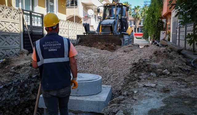 SASKİ, o mahallenin yağmur suyu altyapısını güçlendiriyor