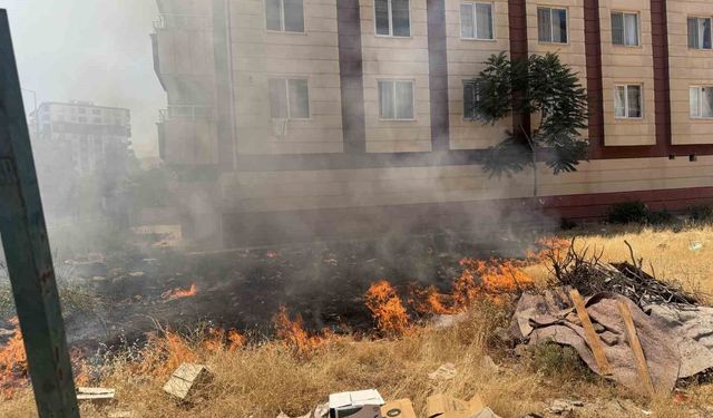 Siirt'te korkutan yangın