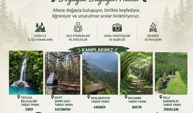 Sinop'ta 'Aile Kampı' için geri sayım başladı