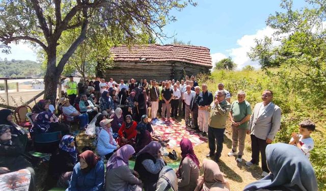 Sinop'ta yağmur ve şükür duası