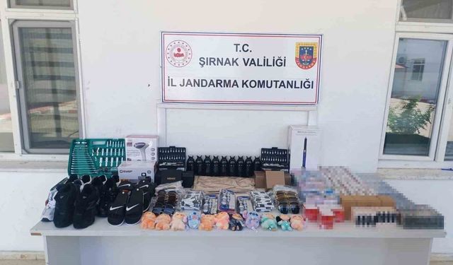 Şırnak'ta jandarmadan kaçakçılığa büyük darbe: 8 milyon liralık kaçak ürün ele geçirildi
