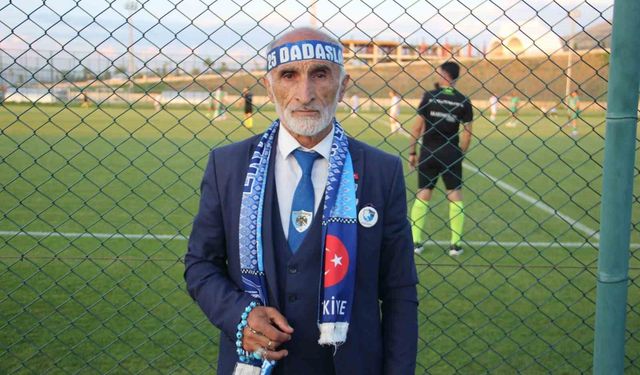 Stat kapısında maça alınmayınca kalp krizi geçiren Erdem dedenin Erzurumspor sevgisi bitmedi