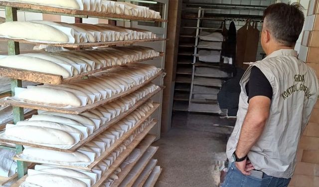 Tekirdağ'da ekmek üretim yerlerinde eş zamanlı denetim