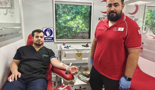 Türk Kızılay'ından Dicle ilçesinde kan bağışı kampanyası