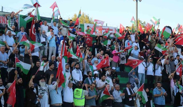 Uluslararası Filistin Kara Konvoyu Sakarya'da