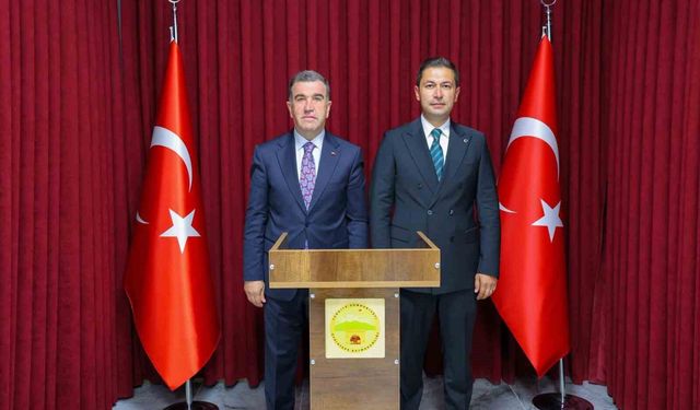 Vali Eldivan'dan Kaymakam Yıldırım'a hayırlı olsun ziyareti