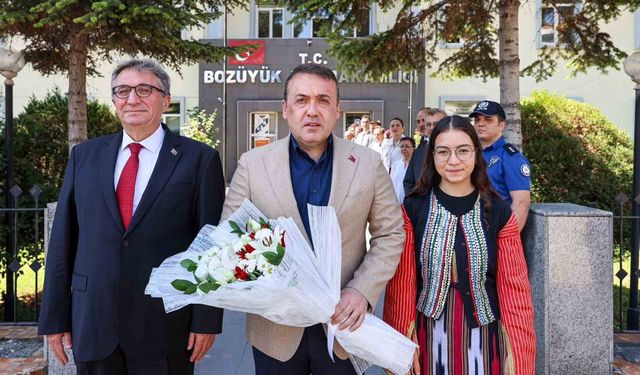Vali Sözer'den Kaymakam Helvacı'ya iade-i ziyaret