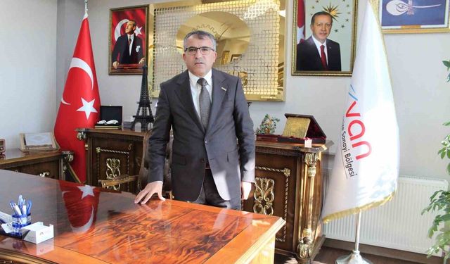 Van OSB Başkanı Aslan'dan yatırımcılara çağrı: 'Memleketinize yatırım yapın, hem siz kazanın hem Van kazansın hem de gençlerimiz göç etmesin'