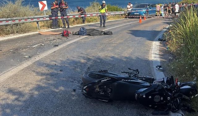 Vidanjöre çarpan 19 yaşındaki motosikletli hayatını kaybetti