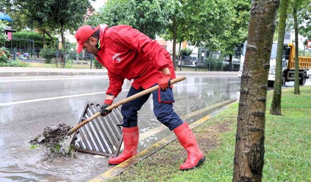 Yağışa karşı bin 200 personel ve 314 araçla tam teyakkuz