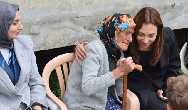 Çamlıhemşin’in ilk kadın Kaymakamından ilk ziyaret şehit ailesine