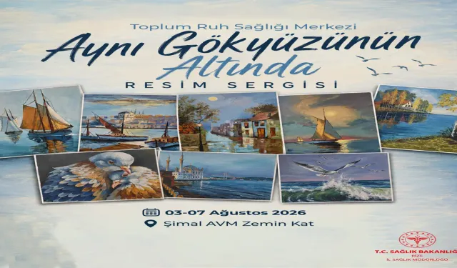 TRSM hastalarından “Aynı Gökyüzünün Altında” Sergisi