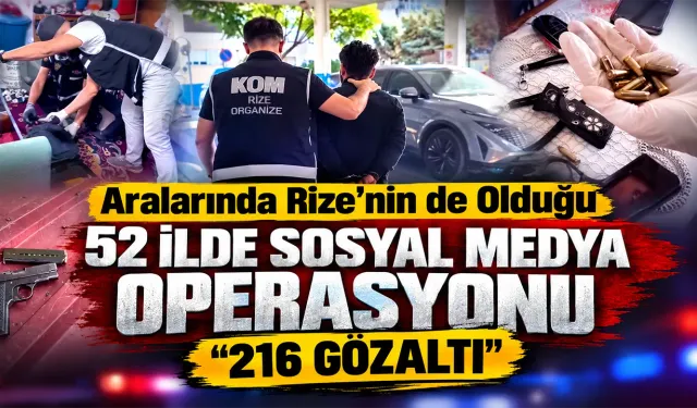 52 İlde Operasyon: 216 Şüpheli Gözaltına Alındı