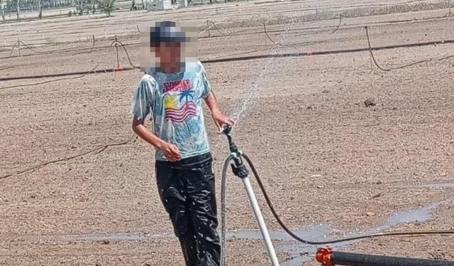 13 yaşındaki motosiklet sürücüsünün öldüğü kaza güvenlik kamerasında